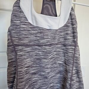 lululemon athletica Gray Tank Top
